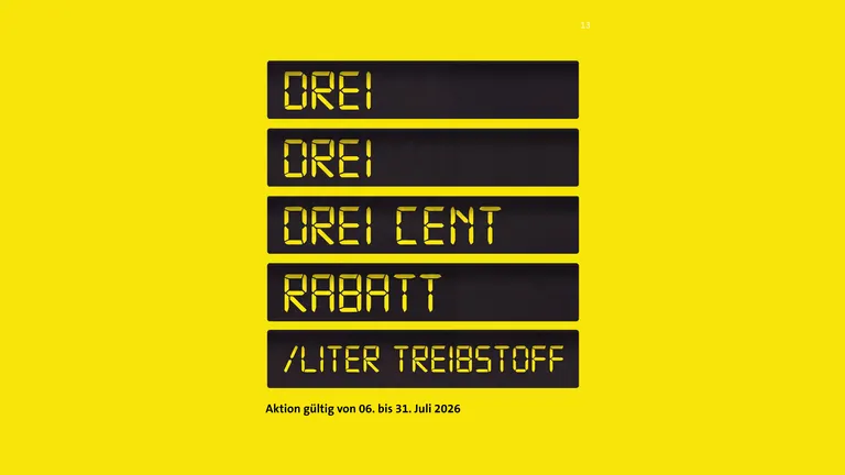 -3 Cent pro Liter auf alle Treibstoffe bei Avanti